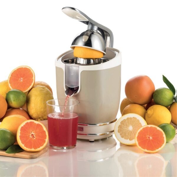 Espremedor de Frutas Ariete 413 Vintage, Bege, 85W - Imagem 4