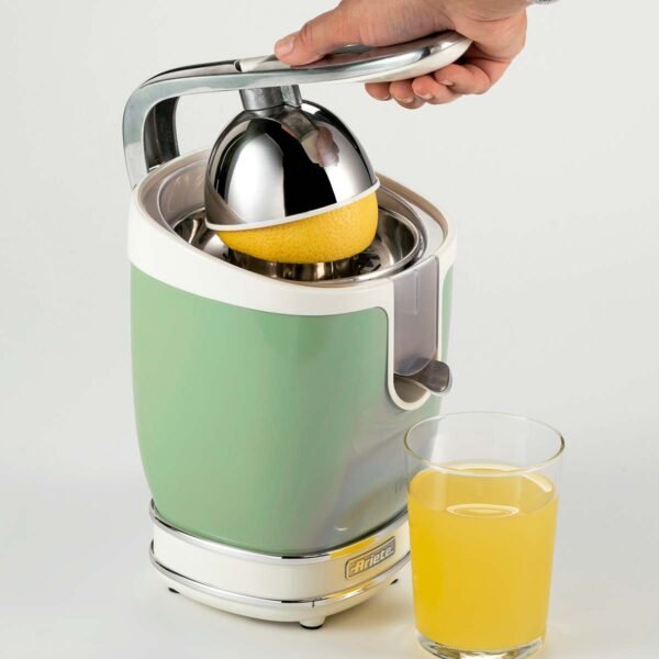 Espremedor de Frutas Ariete 413 Vintage, Verde, 85W - Imagem 2