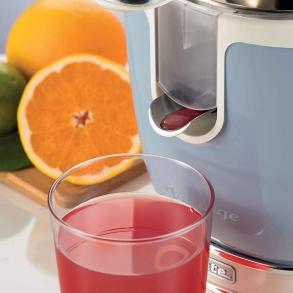 Espremedor de Frutas Ariete 413 Vintage, Azul, 85W - Imagem 4