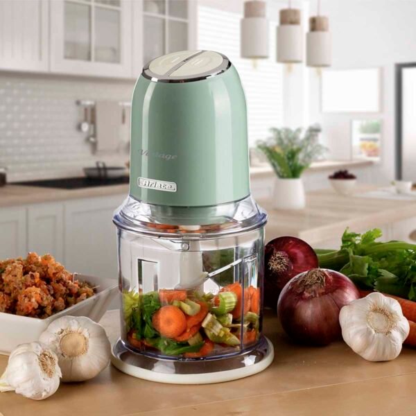 Triturador de Alimentos Ariete 438 Vintage Verde 2 Velocidades - Imagem 4
