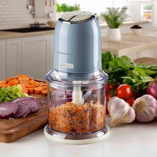 Triturador de Alimentos Ariete 438 Vintage Azul 2 Velocidades - Imagem 11