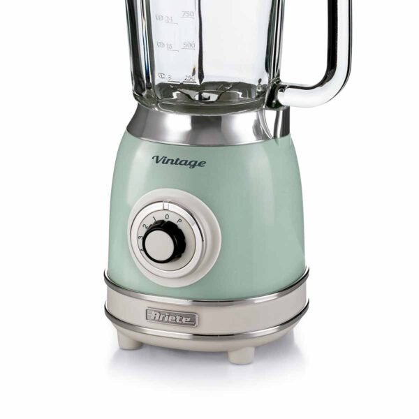Liquidificador Ariete 583 Vintage Verde, Copo de Vidro de 1,5L, 1000W - Imagem 2