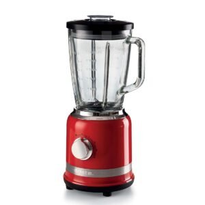 SC-Liquidificador Ariete 585 Moderna Vermelho, Copo de Vidro 1,5L - 1000W (cópia)