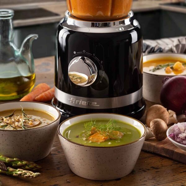 Liquidificador Ariete 585 Moderna Preto, Copo de Vidro 1,5L - 1000W - Imagem 5