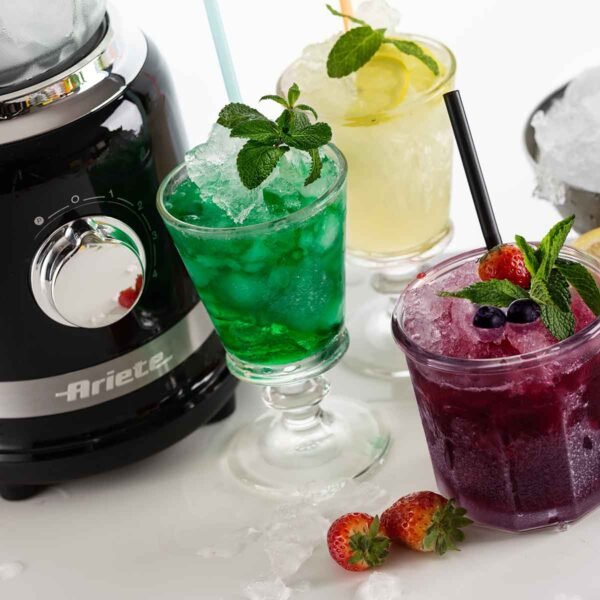 Liquidificador Ariete 585 Moderna Preto, Copo de Vidro 1,5L - 1000W - Imagem 6