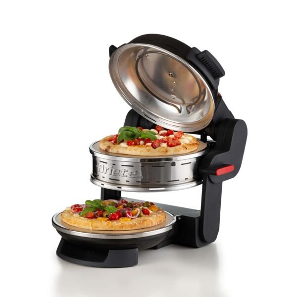 Forno de Pizza Elétrico Duplo Ariete 927 Preto  400ºC - Imagem 4