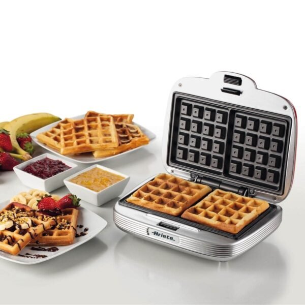 Máquina de Waffle Ariete 1973 Retrô Party Time , 700W - Imagem 2
