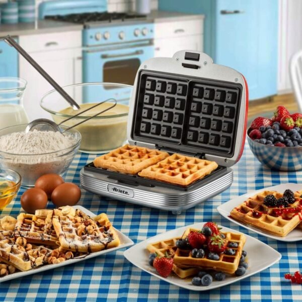 Máquina de Waffle Ariete 1973 Retrô Party Time , 700W - Imagem 4