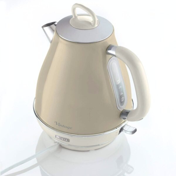 Chaleira Elétrica Ariete 2869 Vintage Bege 1,7L, Base 360 Graus, 1500W - Imagem 4