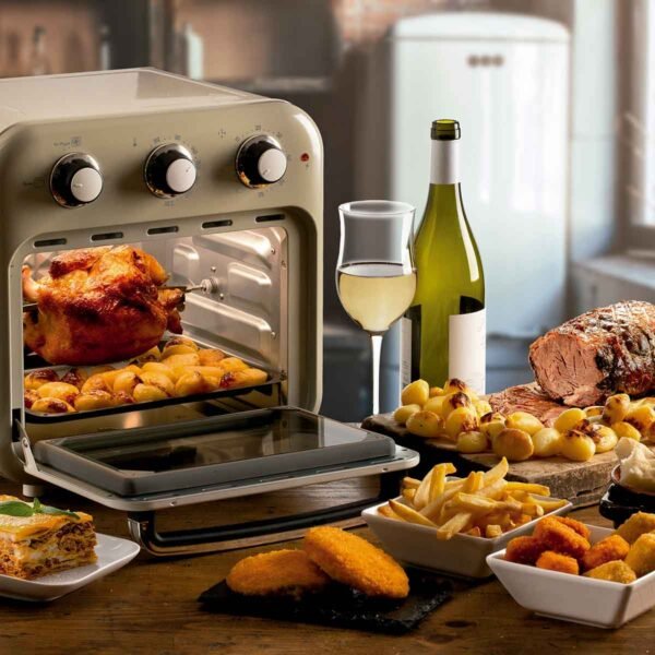 Fritadeira Air Fryer Oven Ariete Vintage 4632 Bege 16L 1200W - Imagem 7